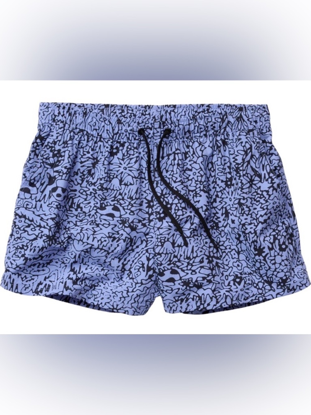 Mountain Hardwear Stryder Swim Shorts XL Blue Nebula Print NWOT